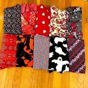 Lularoe TC leggings lot.